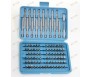 98pc Security Bit Set Tamper Proof Torx Hex Star Spline Bit w/ Long Shank Bits